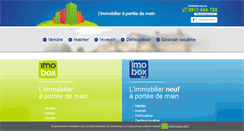 Desktop Screenshot of imobox.fr
