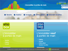 Tablet Screenshot of imobox.fr